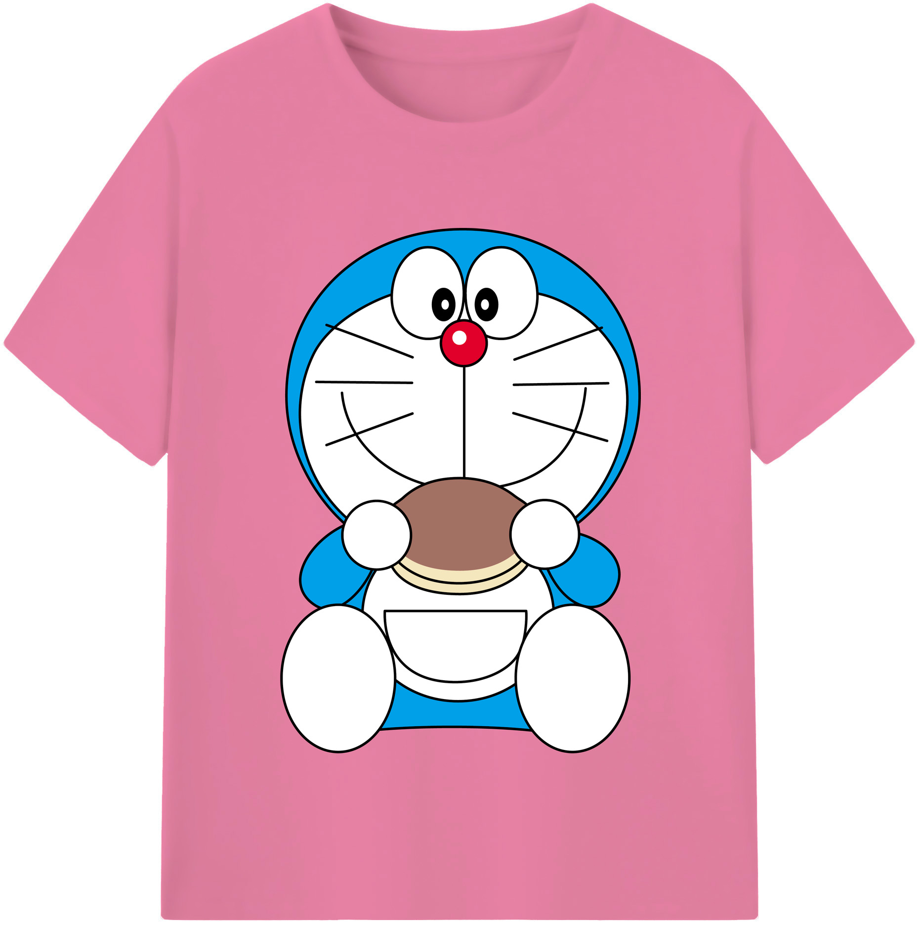 （画像用） ドラえもん Doraemon 綿100％半袖Tシャツ（フロントプリント）